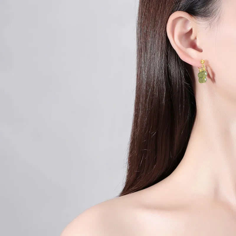 Aretes Jadeite