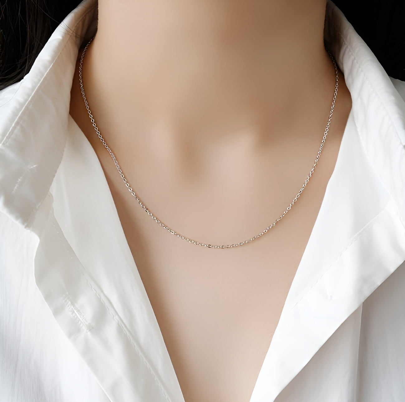 Collar Chic Argenté
