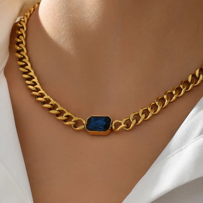 Collar Indigo Drop