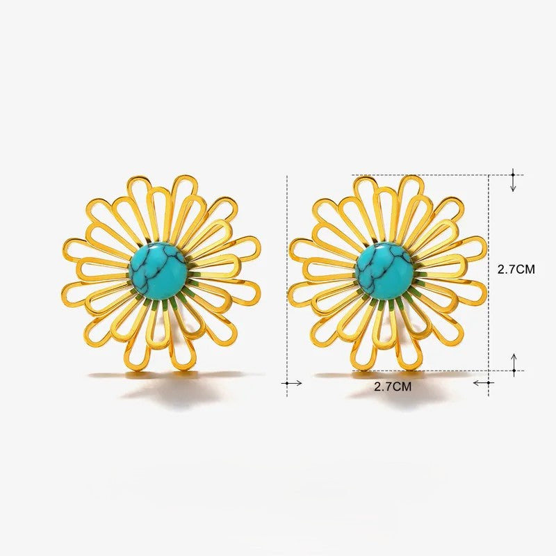Aretes Girasia