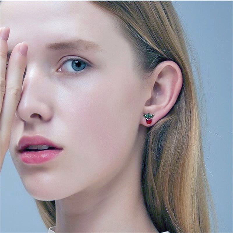 Aretes Fraise