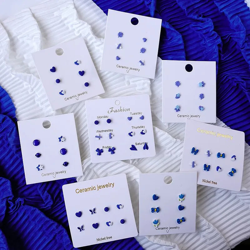 Aretes Azulina