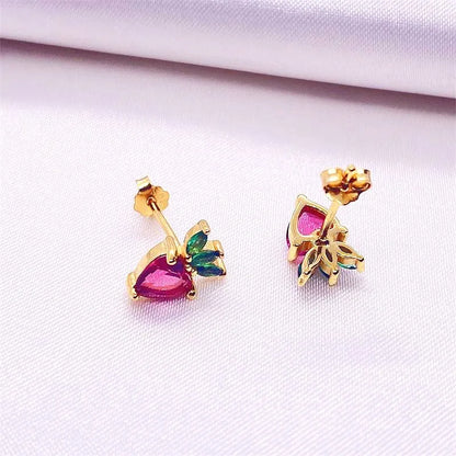 Aretes Fraise