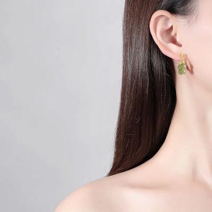 Aretes Jadeite