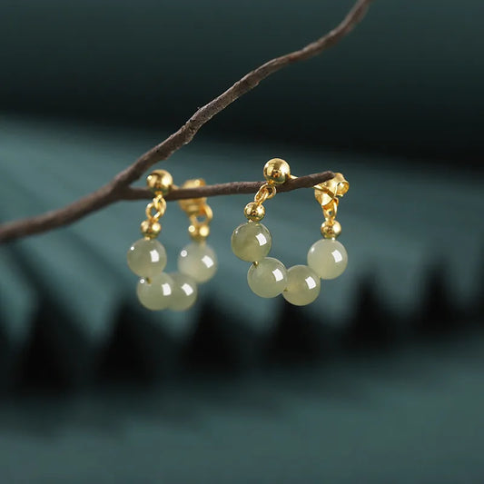 Aretes Jadeite