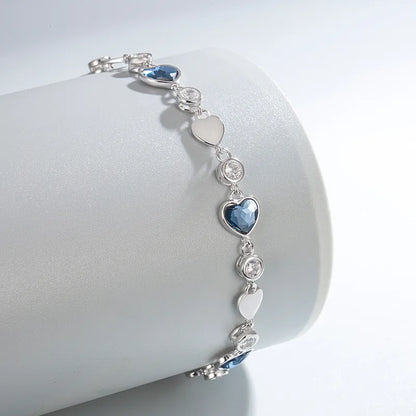 Conjunto de Collar, Aretes y Pulsera Azurea