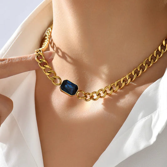 Collar Indigo Drop