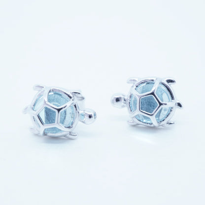 Aretes Tortuga plata 925 Circón