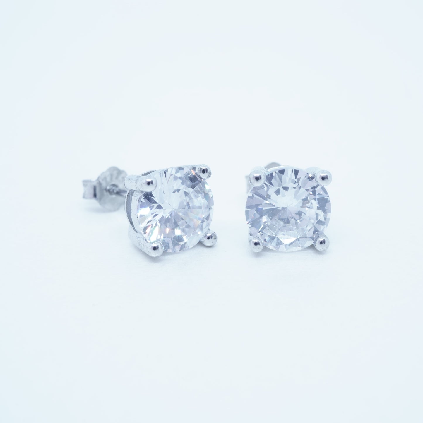 Aretes Circón Plata 925