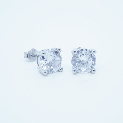 Aretes Circón Plata 925