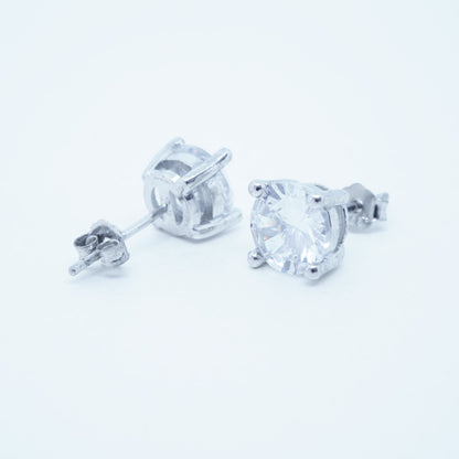 Aretes Circón Plata 925