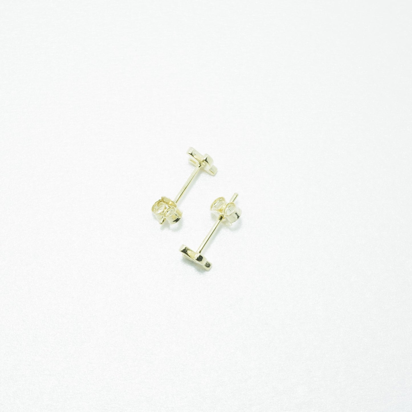 Aretes de Cactus Chapado Oro 18K Plata 925 Circón