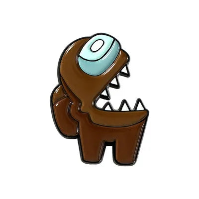 Pin Brown Crewmate