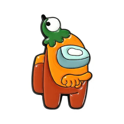 Pin Orange Crewmate