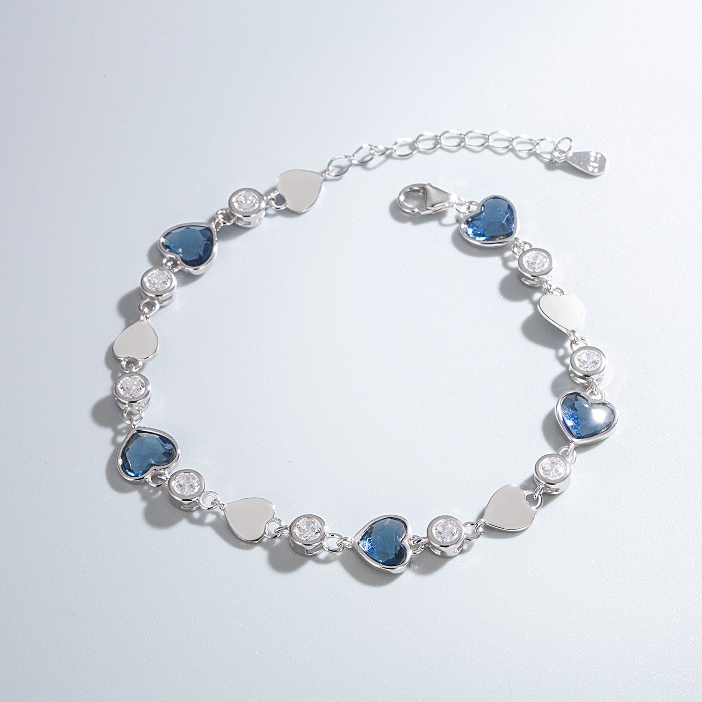 Conjunto de Collar, Aretes y Pulsera Azurea
